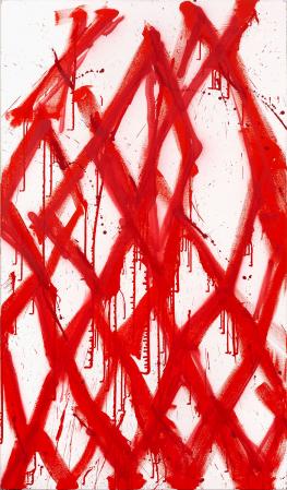 ter Hell · <strong>Eclypsoid</strong> · 2012 · 190 x 110 cm · acrylic, spray on canvas