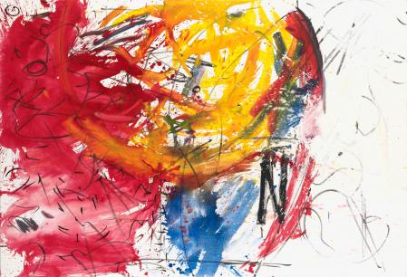 ter Hell · <strong>Widest same thing</strong> · 2013 · 150 x 220 cm · acrylic, charcoal on canvas
